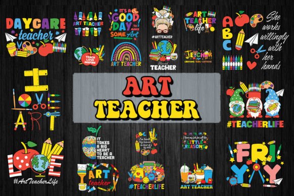 Art Teacher SVG Bundle: A Creative Resource for Educators and Designers