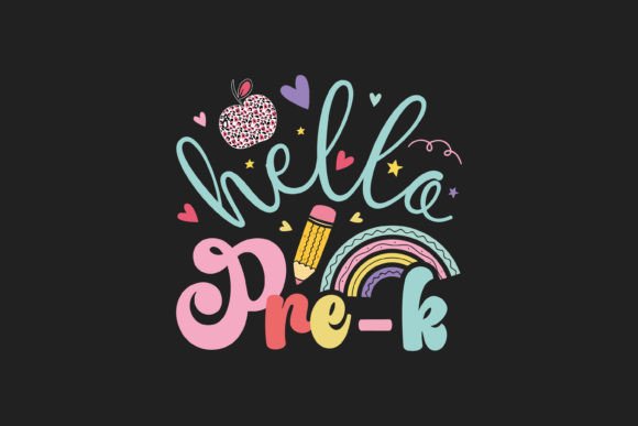 Hello Pre-k T Shirt Design – A Versatile Tool for Creative Projects