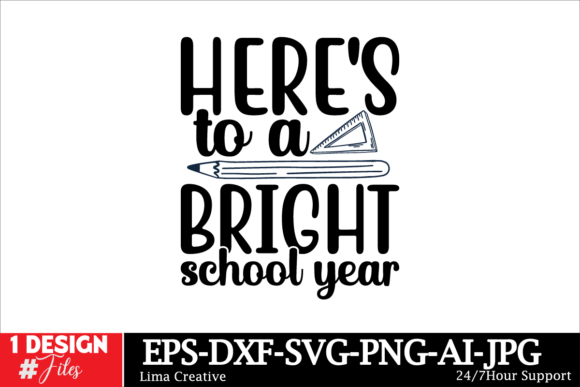 Here’s to a Bright School Year SVG