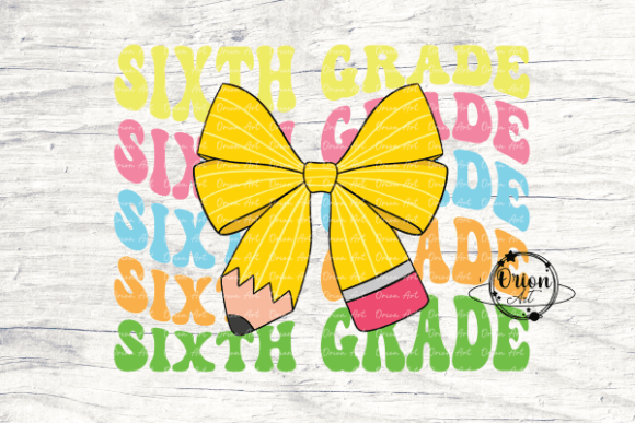 Sixth Grade Pencil Bow Png: A Versatile Design for Creative and Practical Use