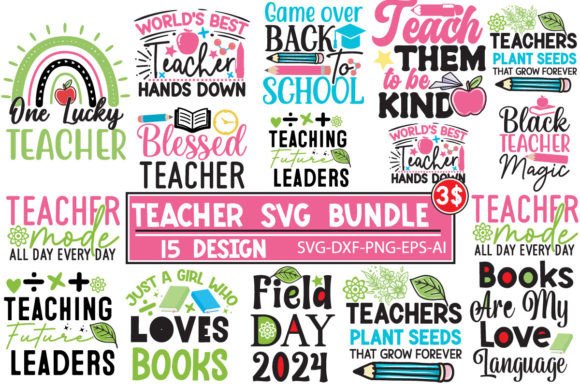 Teacher SVG Bundle for Creative Projects